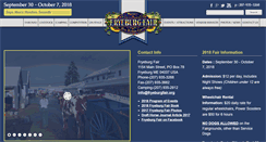 Desktop Screenshot of fryeburgfair.org